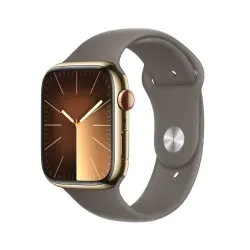 Compre Watch 9 Aço 45 Cell Ouro Bracelete Marrom S/M de Apple Barato|i❤ShopDutyFree.pt