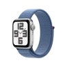 Compre Watch SE 40mm Prata Pulseira Azul Loop de Apple Barato|i❤ShopDutyFree.pt