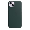 Capa MagSafe Couro iPhone 14 Plus Verde