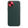 Capa MagSafe Couro iPhone 14 Plus Verde