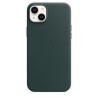 Capa MagSafe Couro iPhone 14 Plus Verde